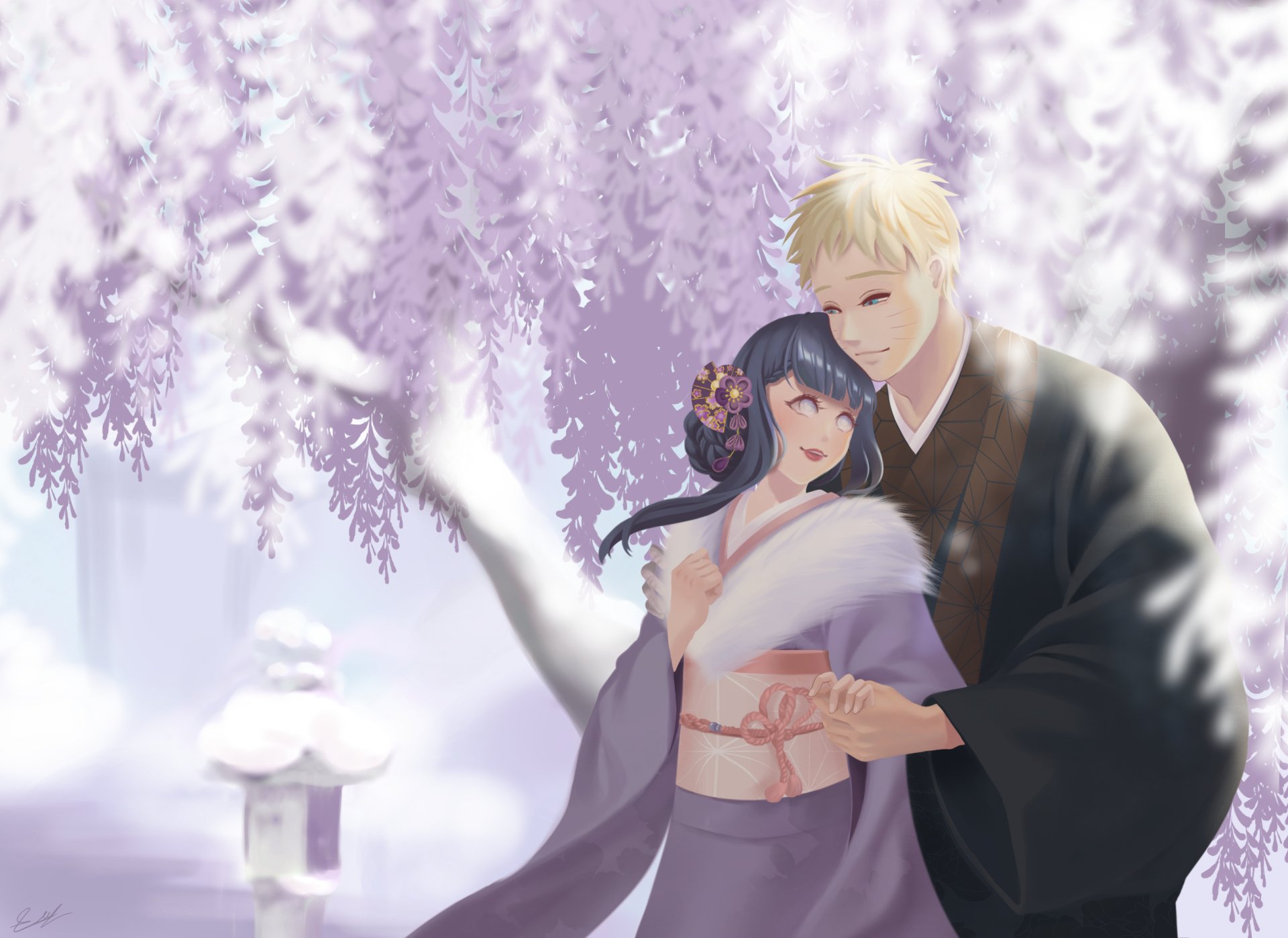 Download Naruto Uzumaki Hinata Hyuga Anime Naruto Naruto & Hinata HD Wallpaper by Enna.Nguyen49