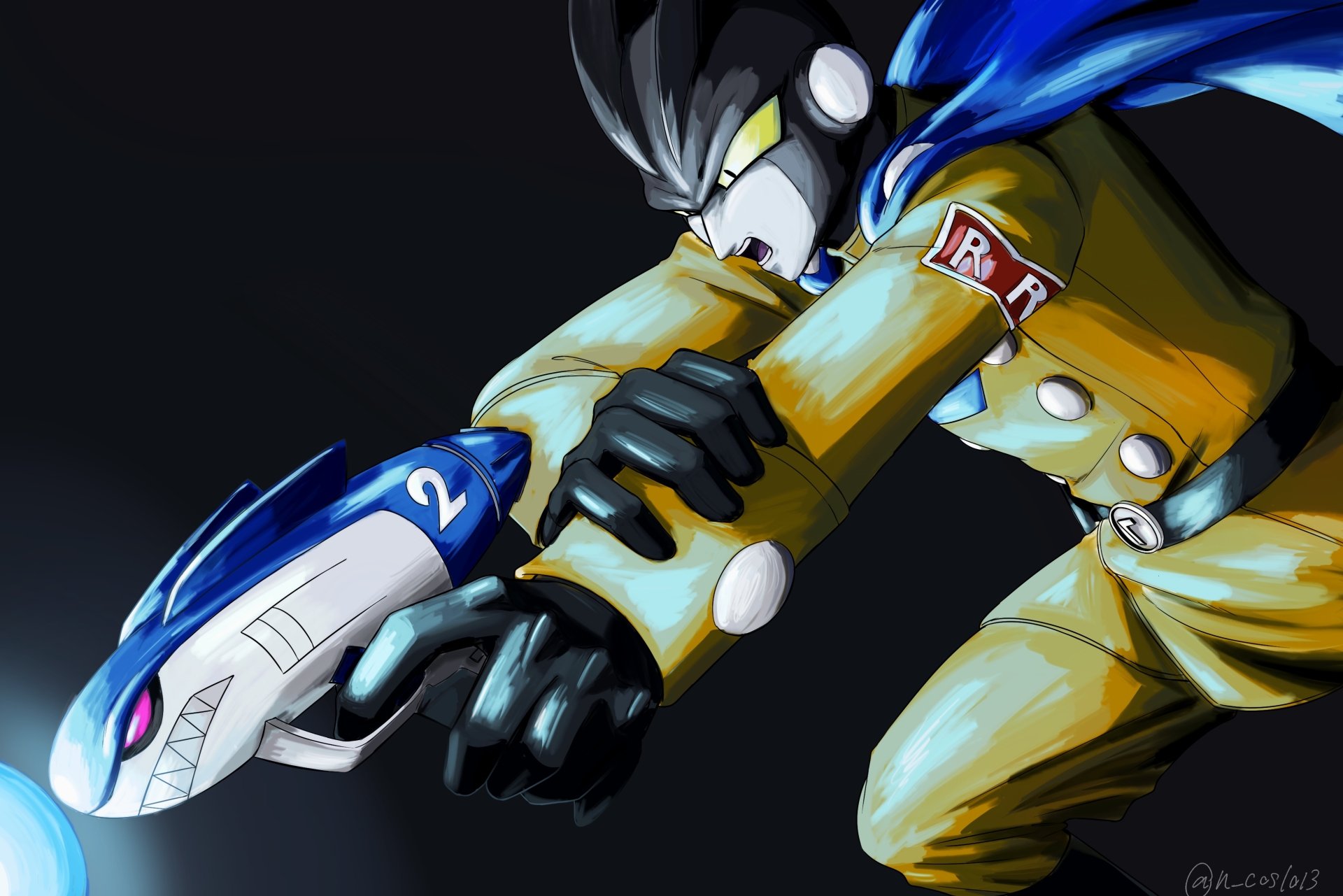 Download Anime Dragon Ball Super: Super Hero HD Wallpaper by cos