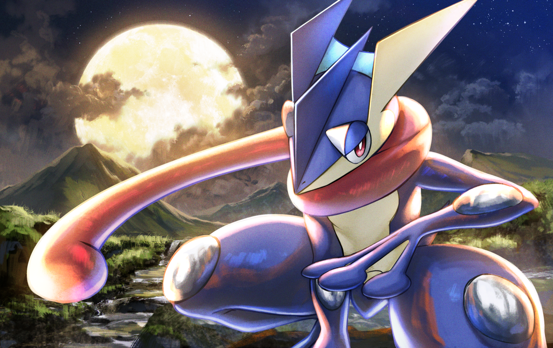 Download Greninja (Pokémon) Video Game Pokemon HD Wallpaper