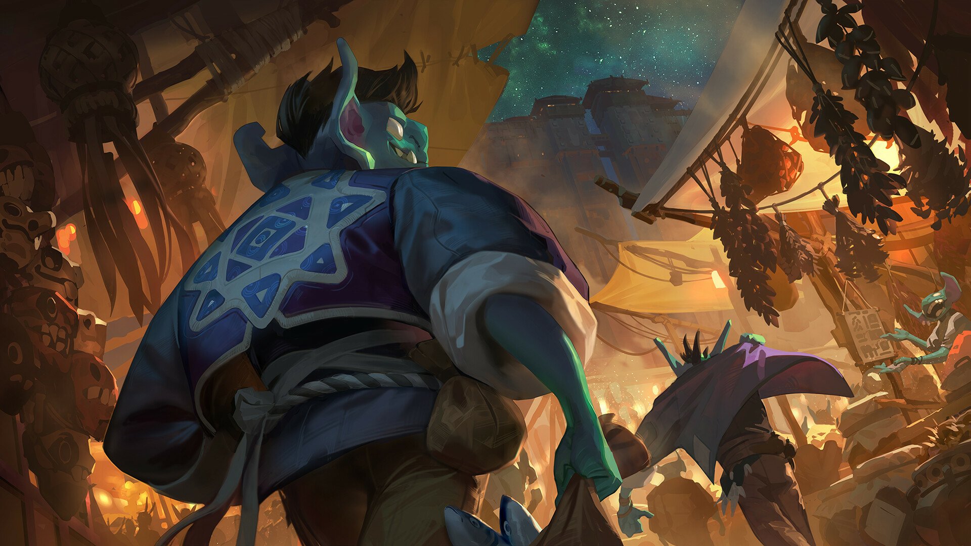 Download Fantasy Goblin HD Wallpaper by Mingchen Shen