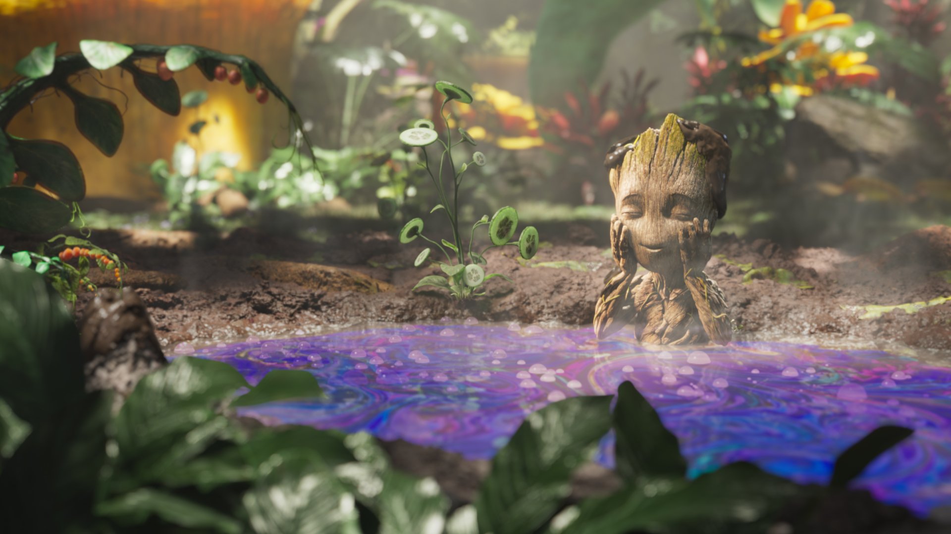 Download Baby Groot TV Show I Am Groot HD Wallpaper