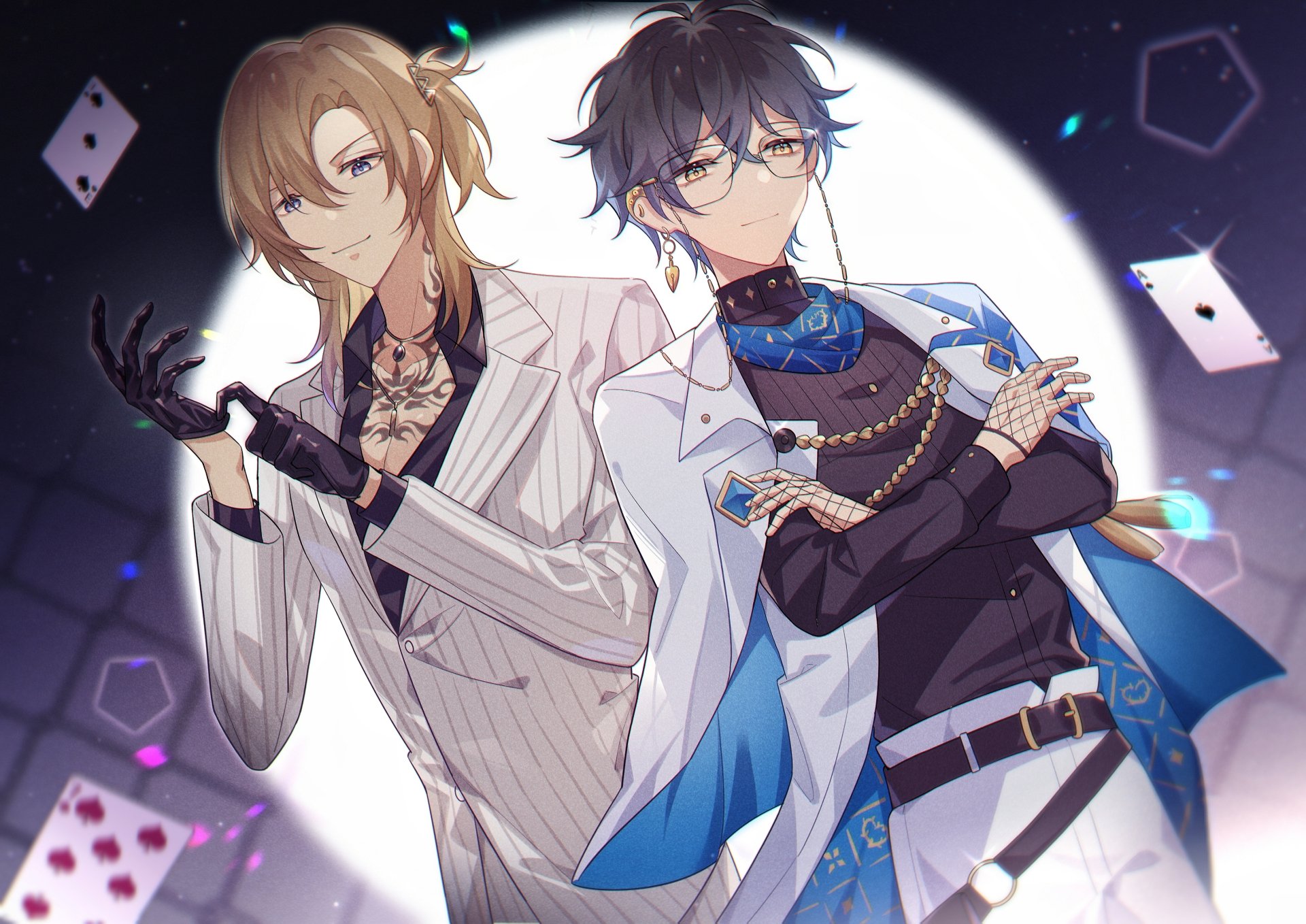 Download Luxiem Luca Kaneshiro Ike Eveland Anime Virtual Youtuber HD Wallpaper