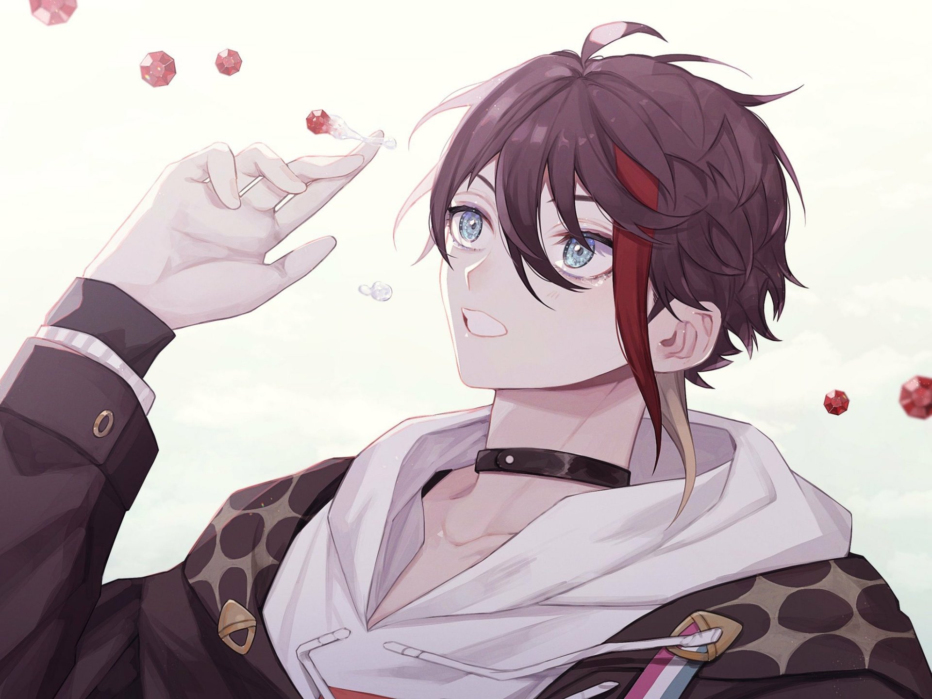 Download Nijisanji Saegusa Akina Anime Virtual Youtuber HD Wallpaper