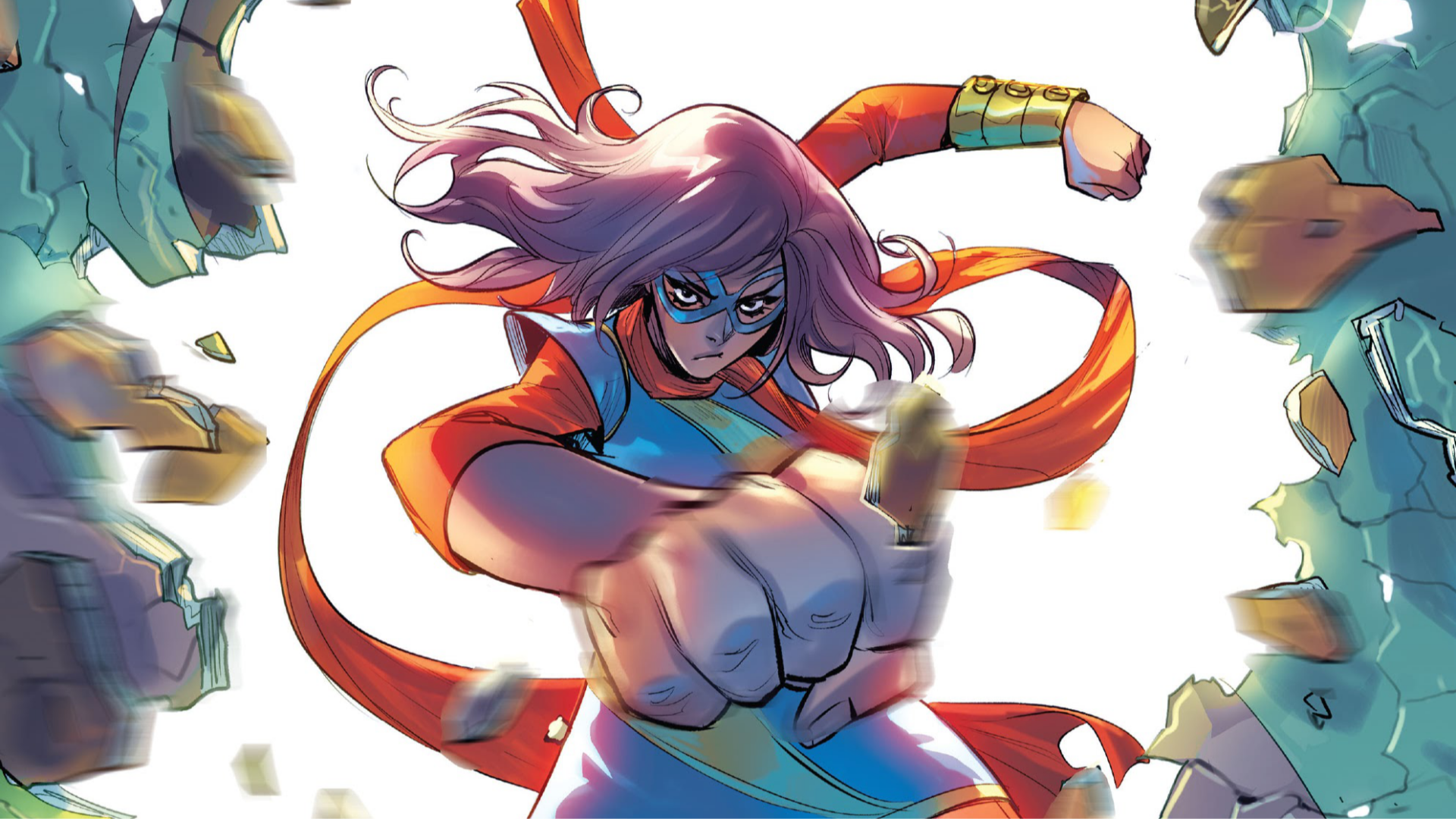 Download Kamala Khan Comic Ms. Marvel HD Wallpaper