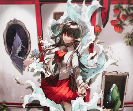 Mary (Ib) video game Ib (2012) HD Desktop Wallpaper | Background Image