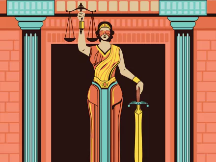 man made Lady Justice HD Desktop Wallpaper | Background Image