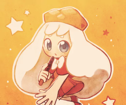 Cream Puff Cookie (Cookie Run) video game Cookie Run: OvenBreak HD Desktop Wallpaper | Background Image