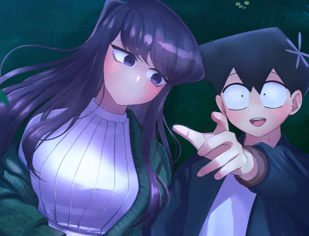 Tadano Hitohito Komi Shouko Anime Komi Can't Communicate HD Desktop Wallpaper | Background Image