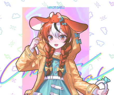 hololive Hakos Baelz Anime Virtual Youtuber HD Desktop Wallpaper | Background Image