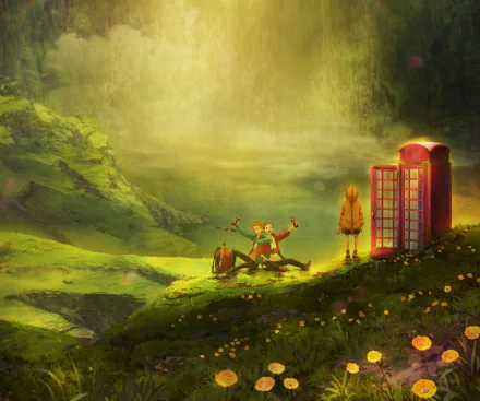 Anime Goodbye, Don Glees! HD Desktop Wallpaper | Background Image