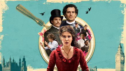 Henry Cavill Millie Bobby Brown movie Enola Holmes HD Desktop Wallpaper | Background Image