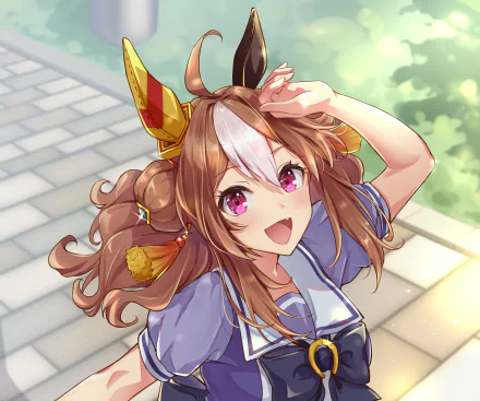 Copano Rickey Anime Uma Musume: Pretty Derby HD Desktop Wallpaper | Background Image