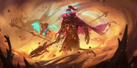 Jax (League Of Legends) video game Legends of Runeterra HD Desktop Wallpaper | Background Image