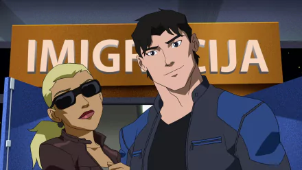 Dick Grayson Artemis Crock TV Show Young Justice HD Desktop Wallpaper | Background Image