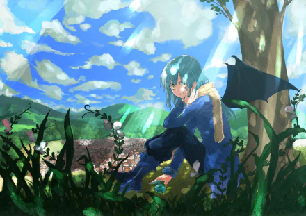 Rimuru Tempest Anime That Time I Got Reincarnated as a Slime HD Desktop Wallpaper | Background Image