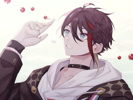 Nijisanji Saegusa Akina Anime Virtual Youtuber HD Desktop Wallpaper | Background Image