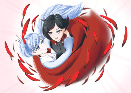 Weiss Schnee Ruby Rose (RWBY) Anime RWBY: Ice Queendom HD Desktop Wallpaper | Background Image