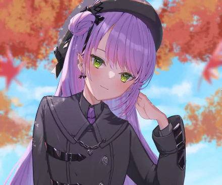 hololive Tokoyami Towa Anime Virtual Youtuber HD Desktop Wallpaper | Background Image