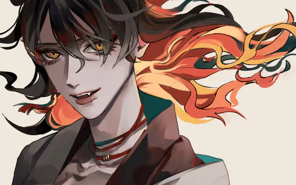 Luxiem Vox Akuma Anime Virtual Youtuber HD Desktop Wallpaper | Background Image