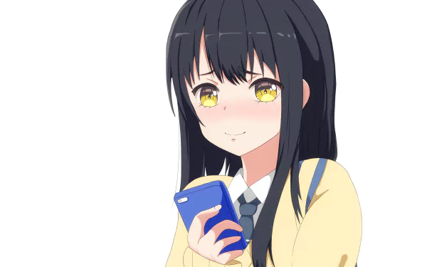 Miko Yotsuya Anime Mieruko-chan HD Desktop Wallpaper | Background Image