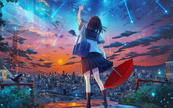 Anime Girl HD Wallpaper | Background Image
