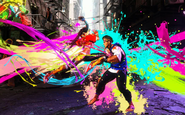 video game Street Fighter 6 HD Desktop Wallpaper | Background Image