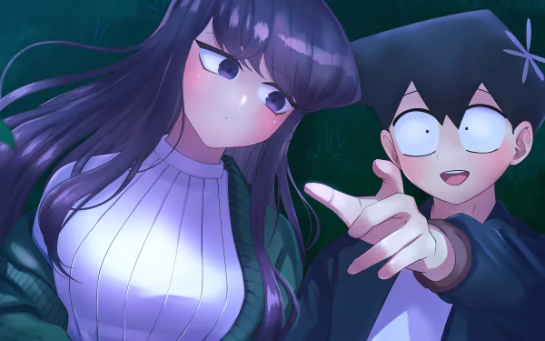 Tadano Hitohito Komi Shouko Anime Komi Can't Communicate HD Desktop Wallpaper | Background Image