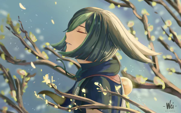 Tighnari (Genshin Impact) video game Genshin Impact HD Desktop Wallpaper | Background Image