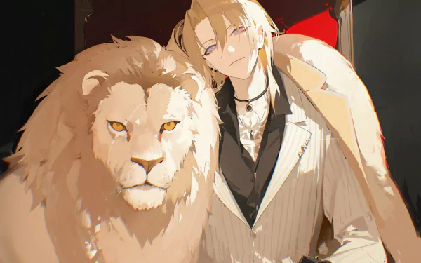 Luxiem Luca Kaneshiro Anime Virtual Youtuber HD Desktop Wallpaper | Background Image