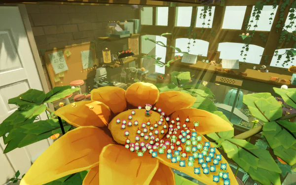 video game Tinykin HD Desktop Wallpaper | Background Image