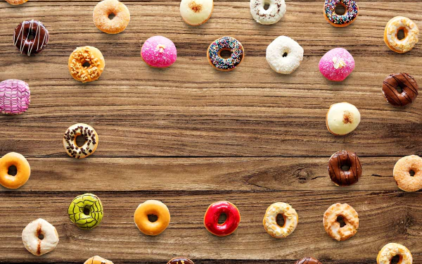 food doughnut HD Desktop Wallpaper | Background Image