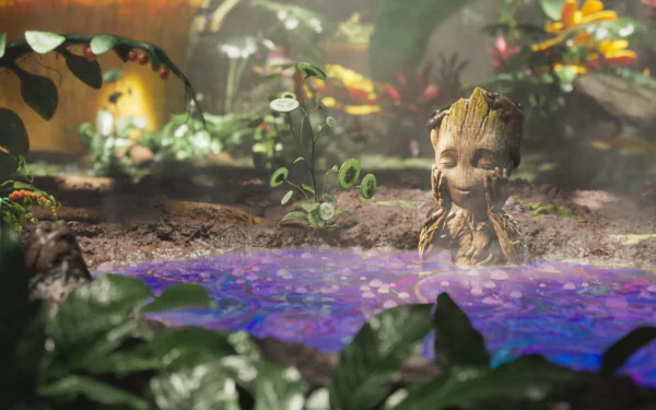Baby Groot TV Show I Am Groot HD Desktop Wallpaper | Background Image
