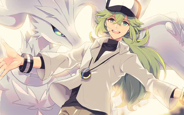 N (Pokémon) Reshiram (Pokémon) video game Pokemon: Black and White HD Desktop Wallpaper | Background Image