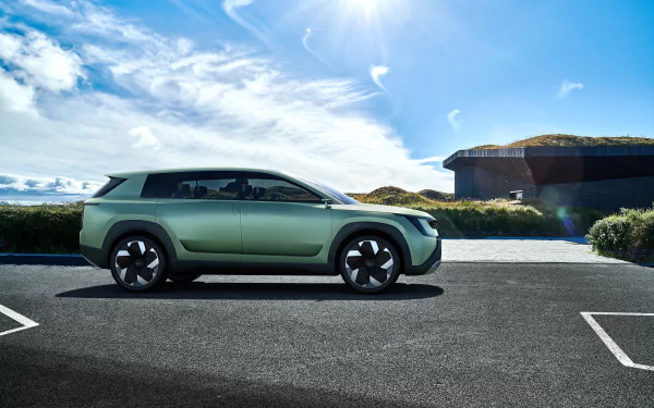 vehicle Skoda Vision 7S HD Desktop Wallpaper | Background Image