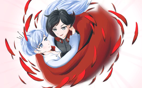 Weiss Schnee Ruby Rose (RWBY) Anime RWBY: Ice Queendom HD Desktop Wallpaper | Background Image