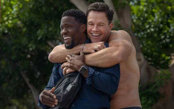 Mark Wahlberg Kevin Hart movie Me Time HD Desktop Wallpaper | Background Image