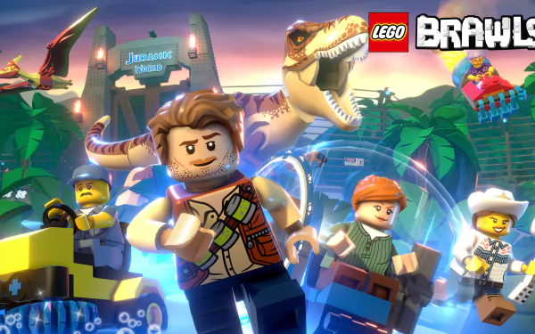 video game LEGO Brawls HD Desktop Wallpaper | Background Image