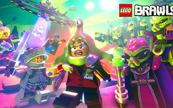 video game LEGO Brawls HD Desktop Wallpaper | Background Image
