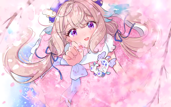 Nijisanji Enna Alouette Anime Virtual Youtuber HD Desktop Wallpaper | Background Image