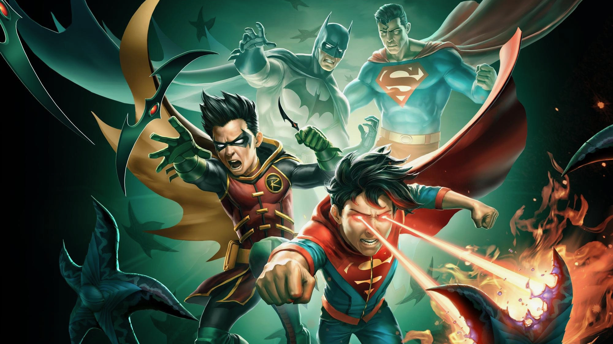 Movie Batman and Superman: Battle of the Super Sons HD Wallpaper | Background Image