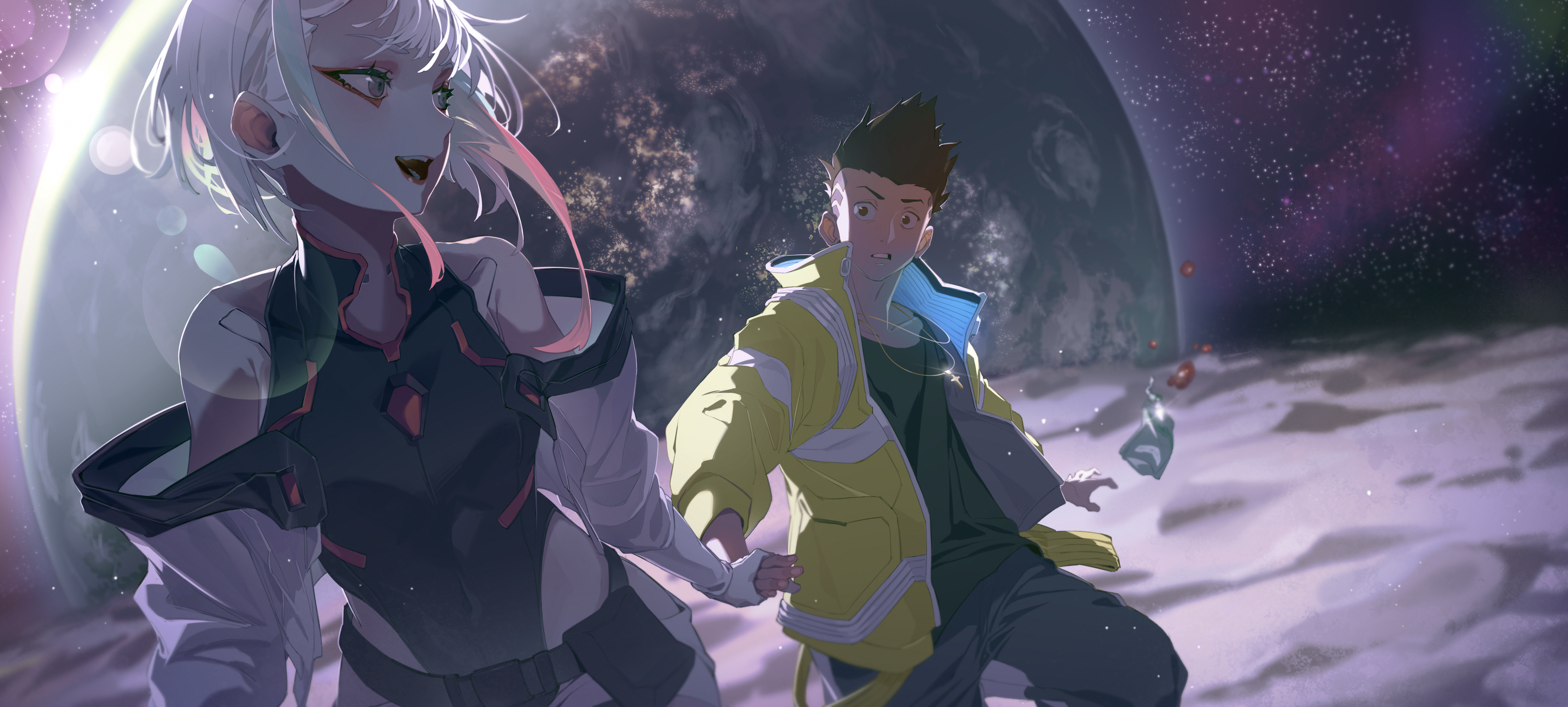 New anime series CYBERPUNK EDGERUNNERS to debut on Netflix in 2022Arab  News Japan