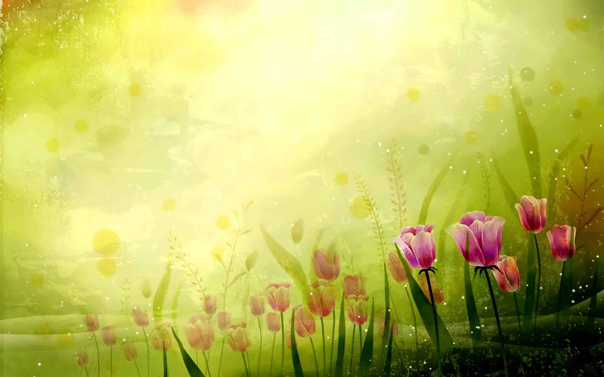 Artistic Flower HD Wallpaper