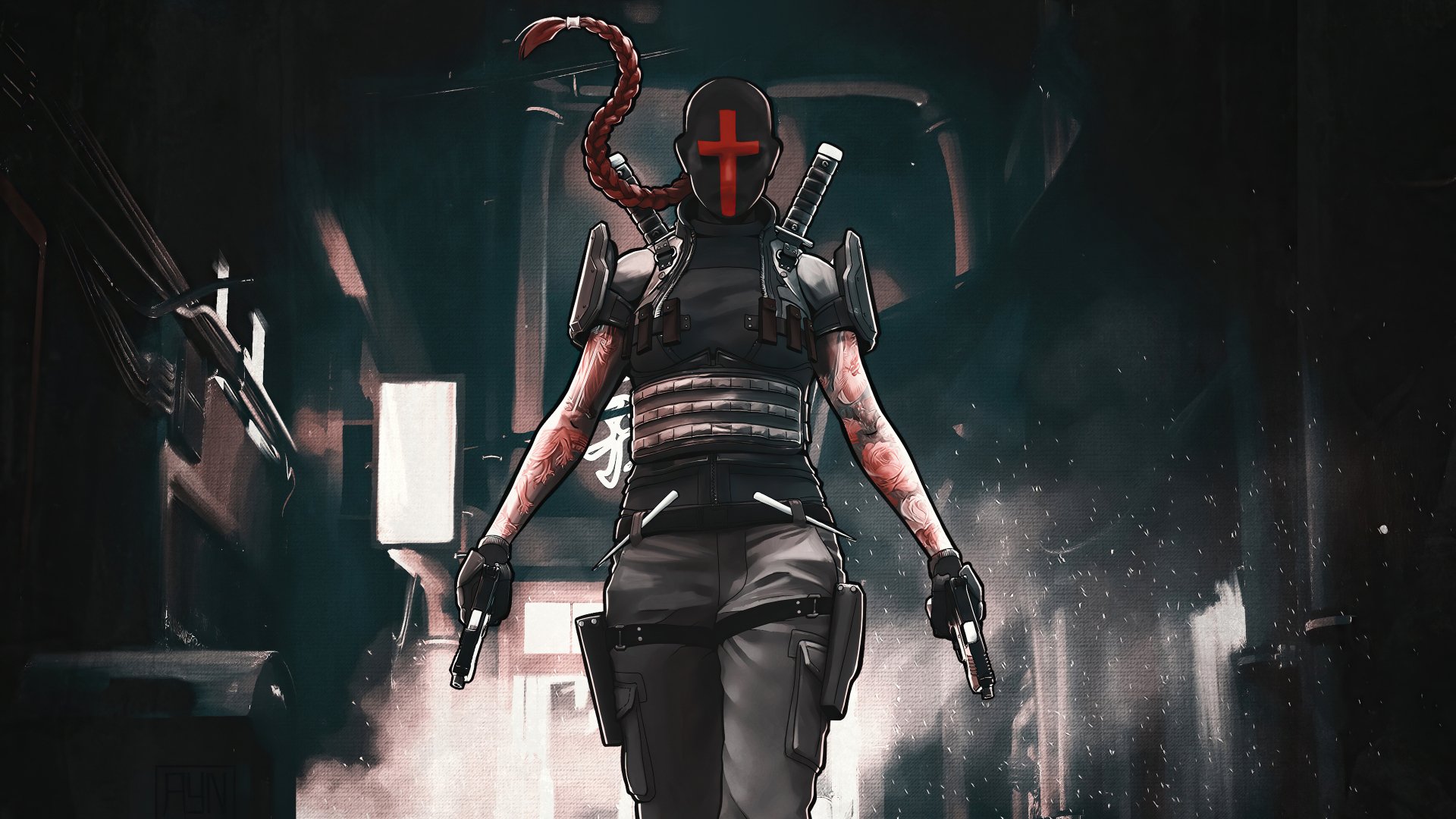 Download Sci Fi Woman Warrior 4k Ultra HD Wallpaper | 3840x2160 ...