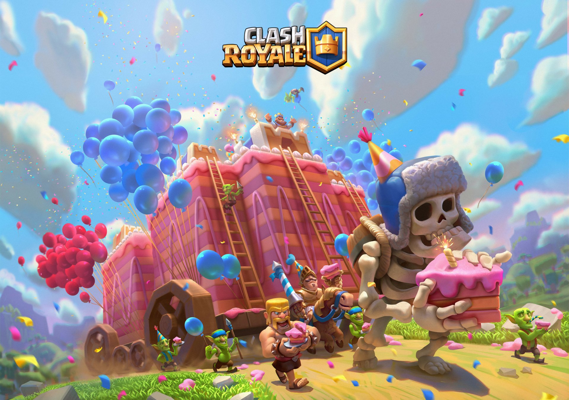 Download Video Game Clash Royale HD Wallpaper