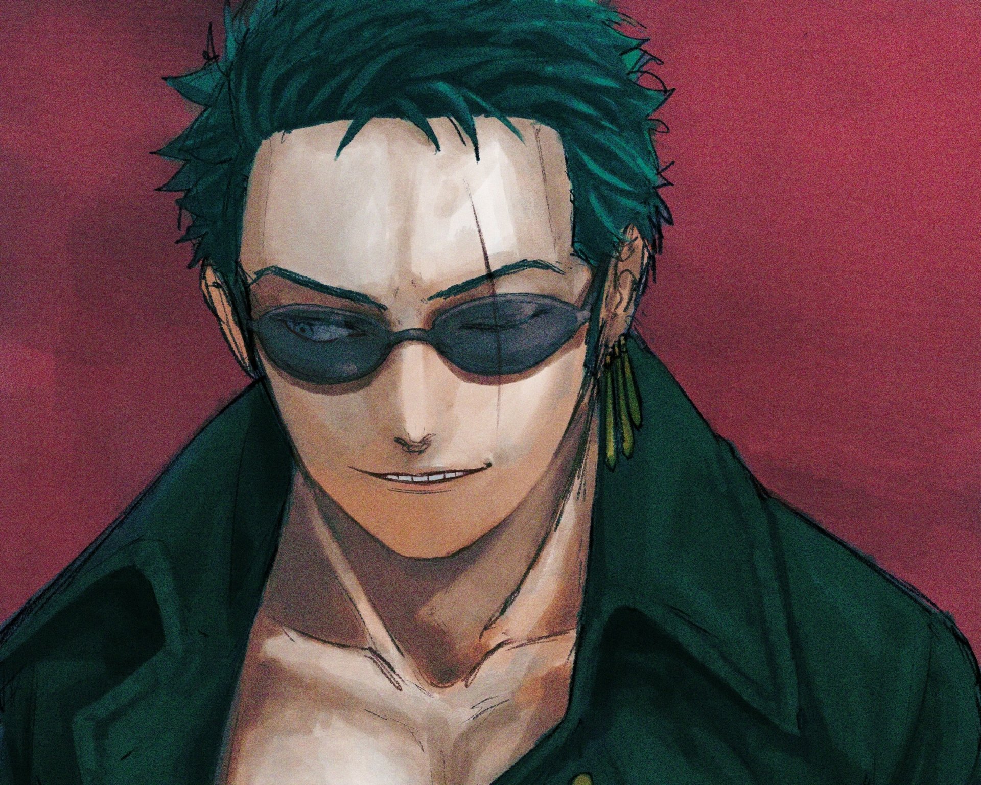 Download Roronoa Zoro Anime One Piece HD Wallpaper by myaku