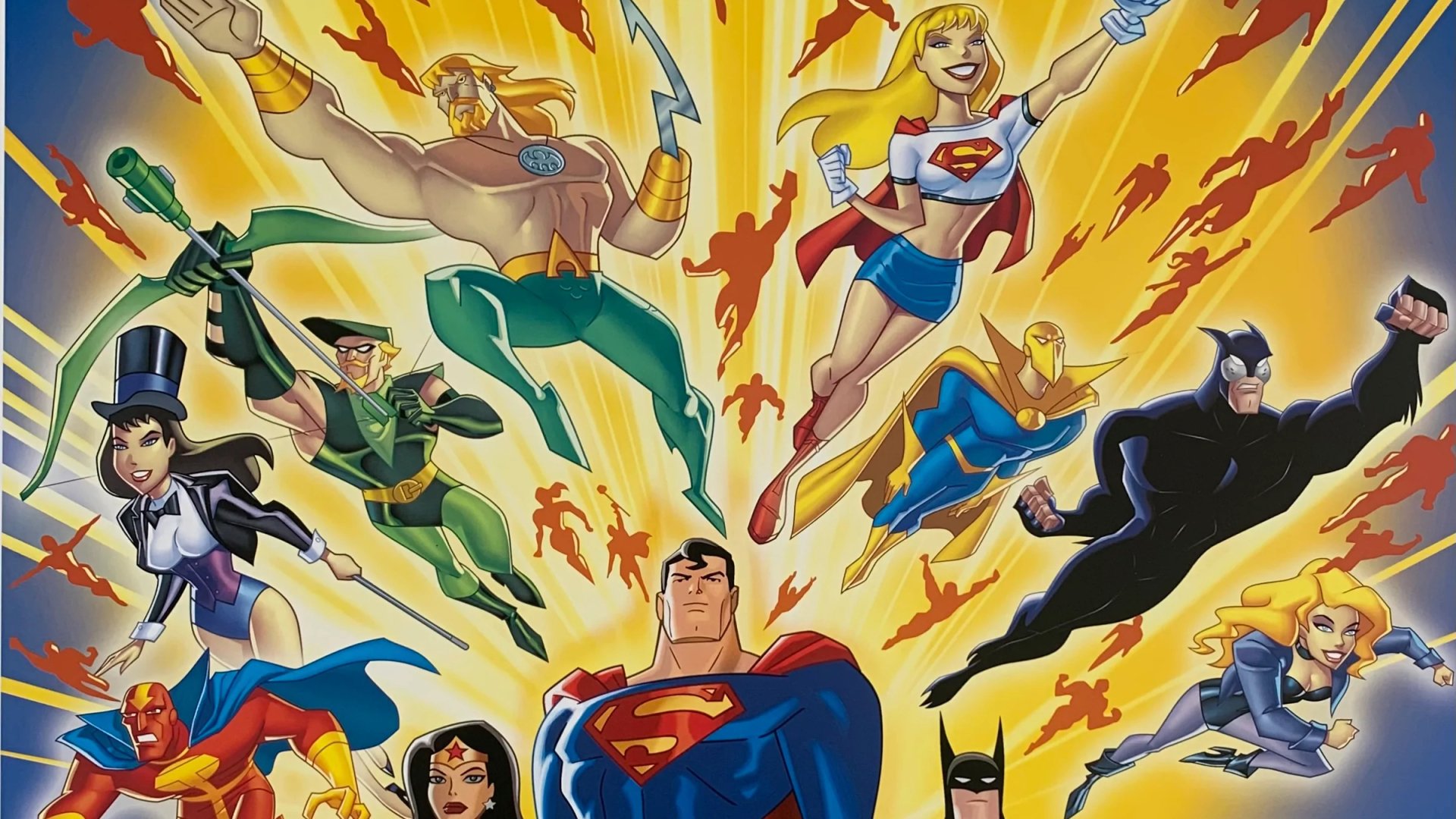 Download TV Show Justice League Unlimited HD Wallpaper