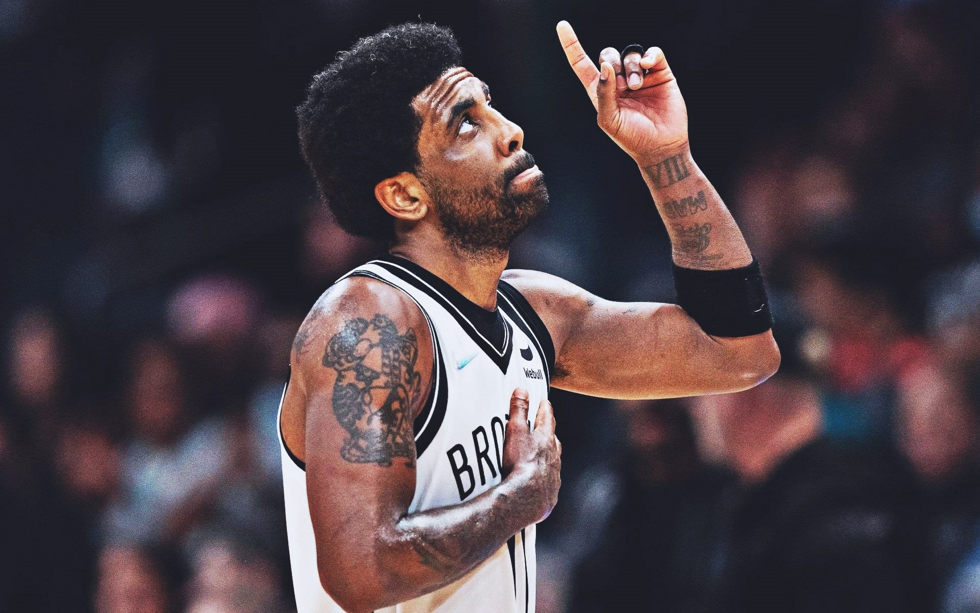 Download Brooklyn Nets Kyrie Irving Sports HD Wallpaper