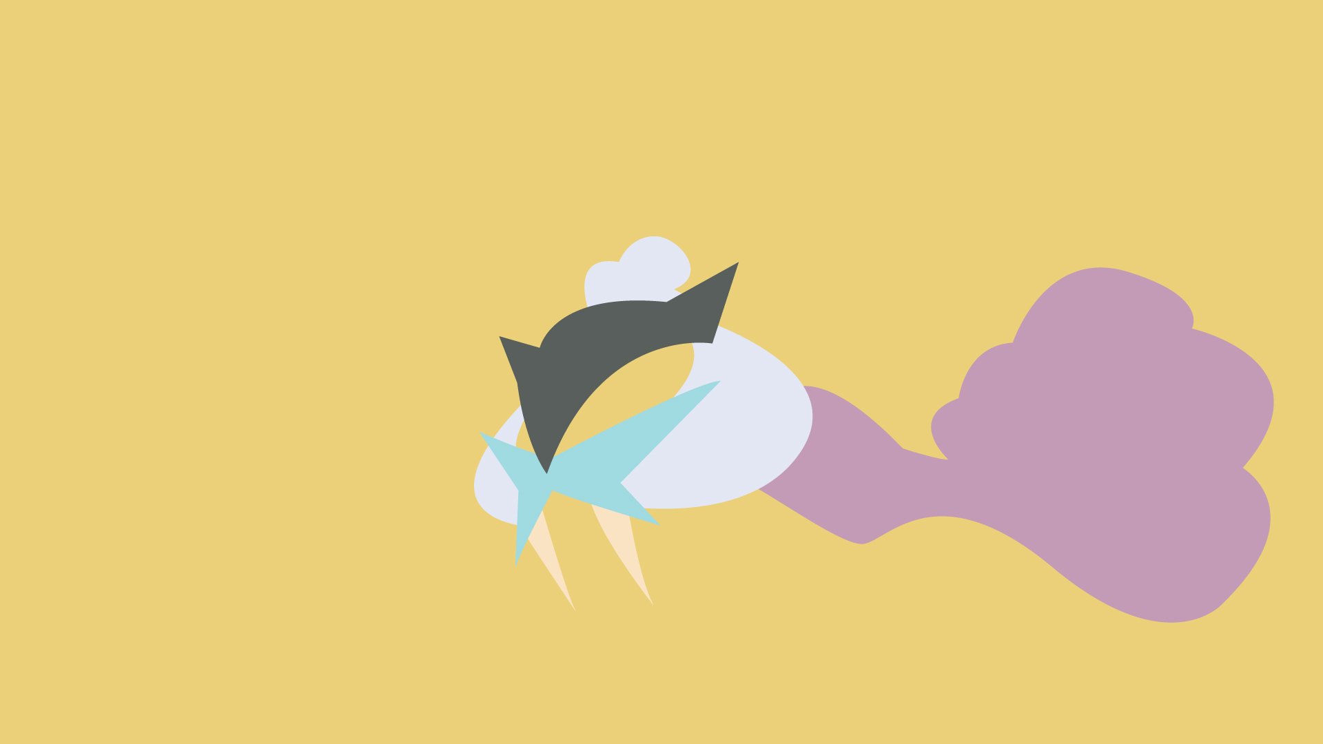 A vibrant HD wallpaper featuring Raikou, the legendary electric Pokémon, against a yellow background, showcasing its dynamic form in a stunning anime style.