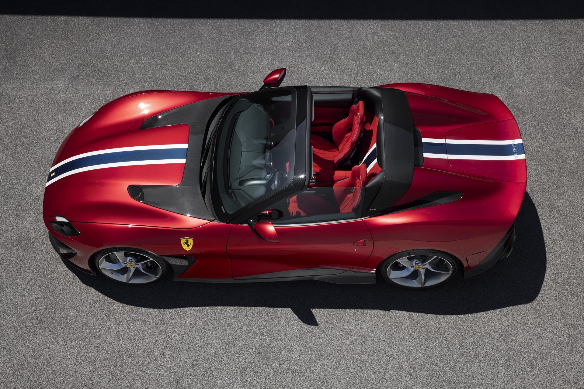 Download Vehicle Ferrari SP51 4k Ultra HD Wallpaper