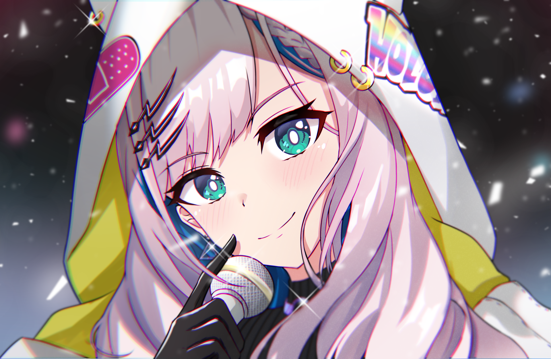 Download Hololive Pavolia Reine Anime Virtual Youtuber 4k Ultra HD Wallpaper